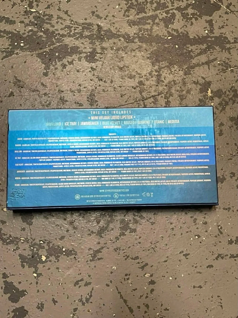Jeffree Star Lip Kits & Vault Boxes & Display (EMPTY)